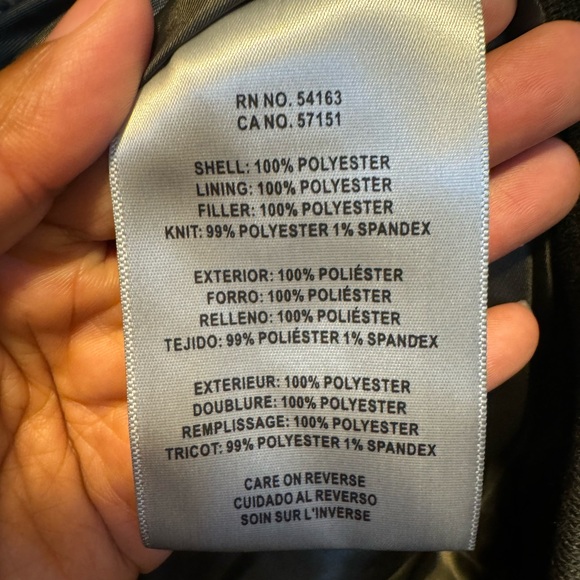 NWT Levi Strauss green guilted full zip jacket women’s medium outdoors - Picture 5 of 11